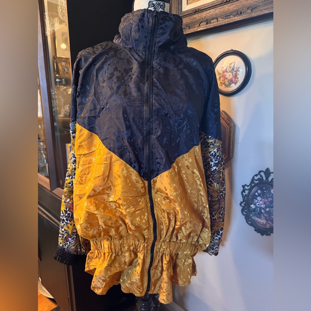 Vintage 90s Blue Cosmic Sport Jacket